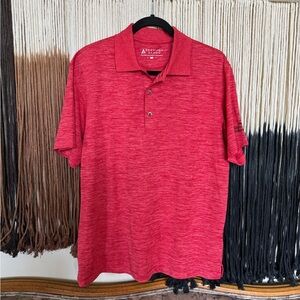 Heathered red Bermuda Sands polo; perfect condition